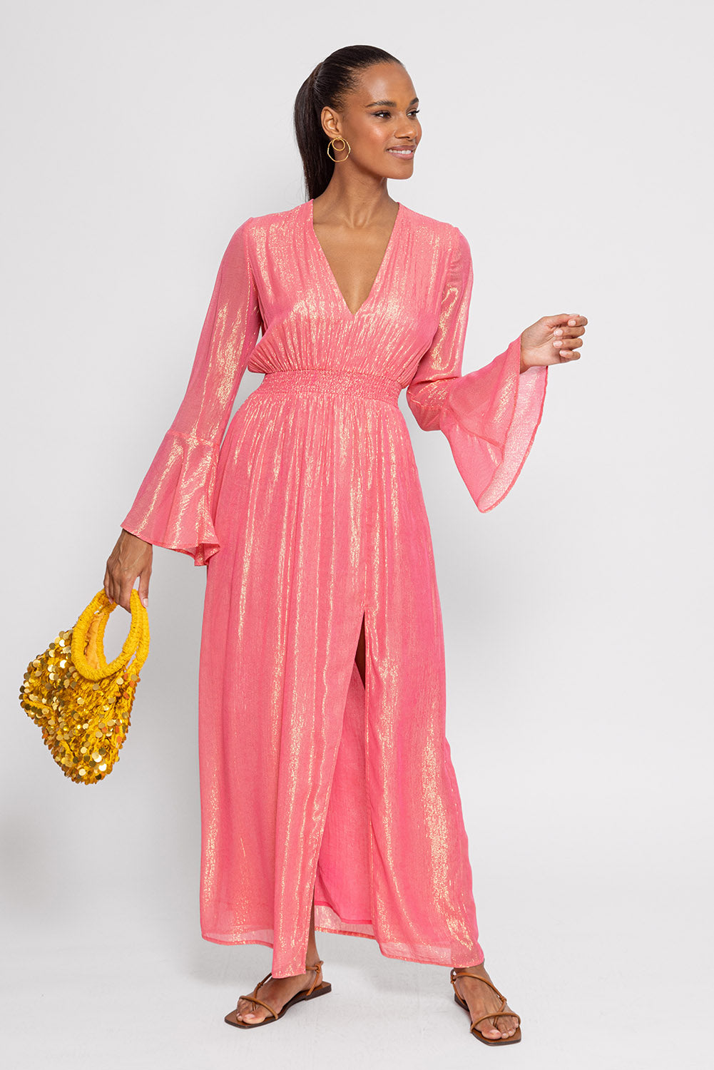 ワンピース Grenda ribbon long dress ANDMARY Grenda ribbon long dress andmary Grenda ribbon long