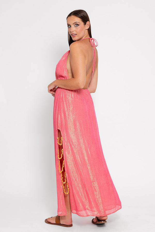 NATY LONG DRESS IOS GRENADINE