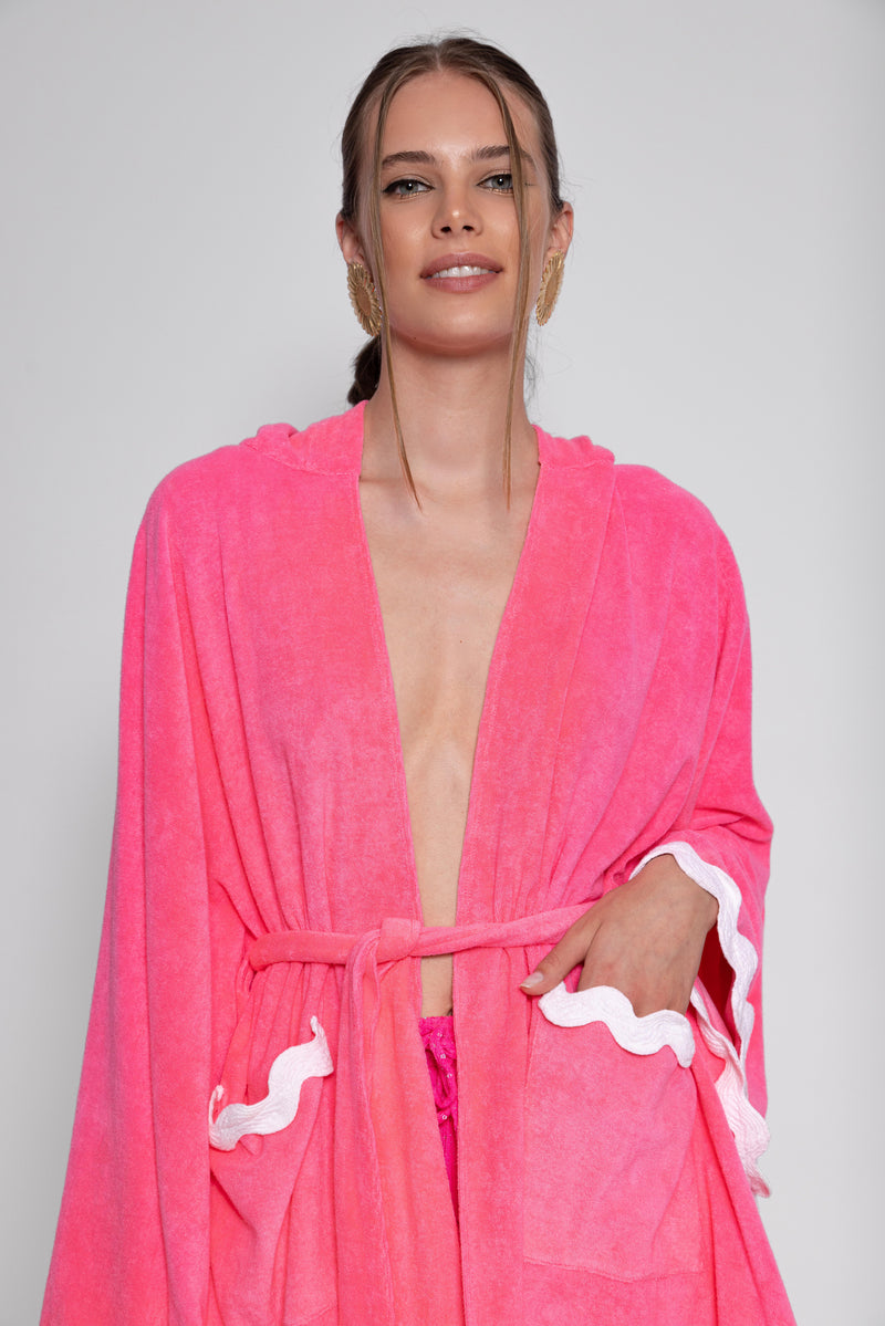 PAOLA COVER UP TERRY LIGHT PINK
